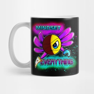 Mindset Everything Axolotl Basketball Season Kids Teens Graphic Gift Mug